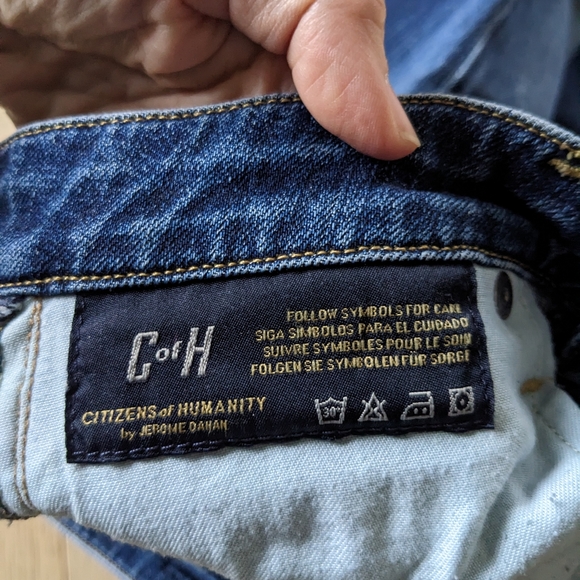Citizens of Humanity Racer Skinny Jean. Low rise. Size 26. - Picture 5 of 8